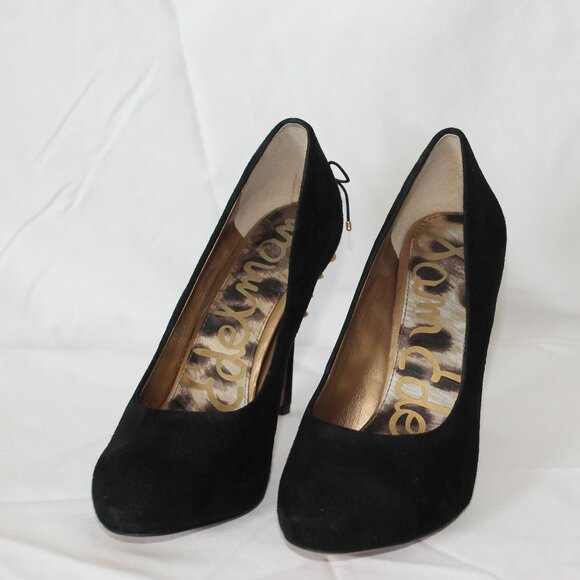 Sam Edelman, Black Suede, 6.5US - Picture 2 of 5